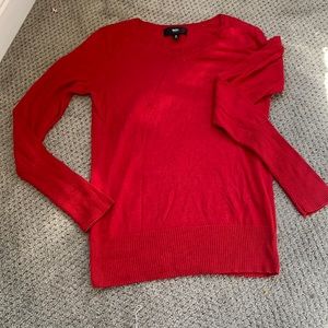Red sweater
